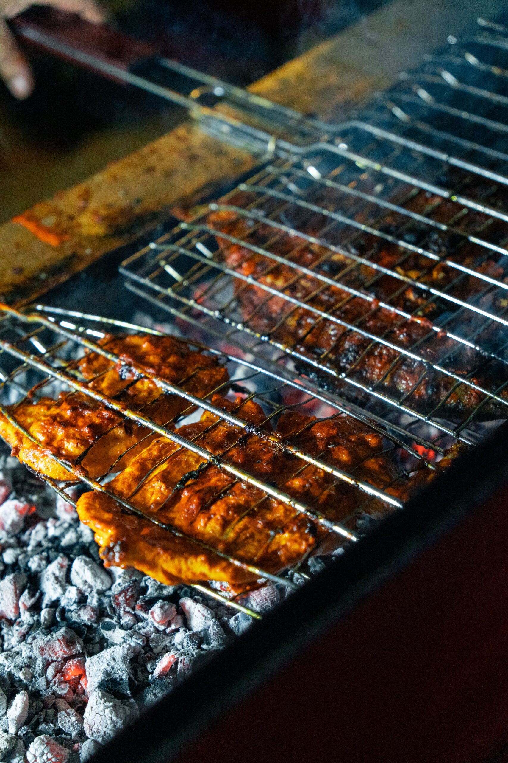 Live Charcoal BBQ