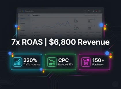 Google Ads Case Study: E-Commerce Electronics Brand