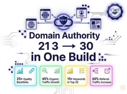 Boosting Domain Authority and Traffic Through Guest Post Backlinks Case Study